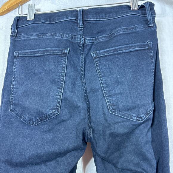 Banana Republic Devon Legging 28 LONG Faded Black Stretch Denim 28L - Picture 11 of 15